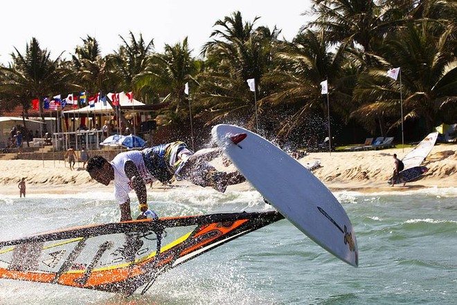 Taty action - Vietnam PWA Grand Slam 2011 - Day 2 ©  John Carter / PWA http://www.pwaworldtour.com